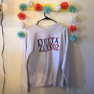 Delta zeta sweat shirt